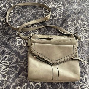 Pretty suede feel purse
